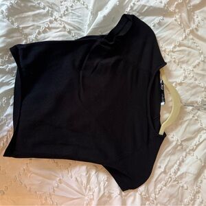Zara Black Crop Top